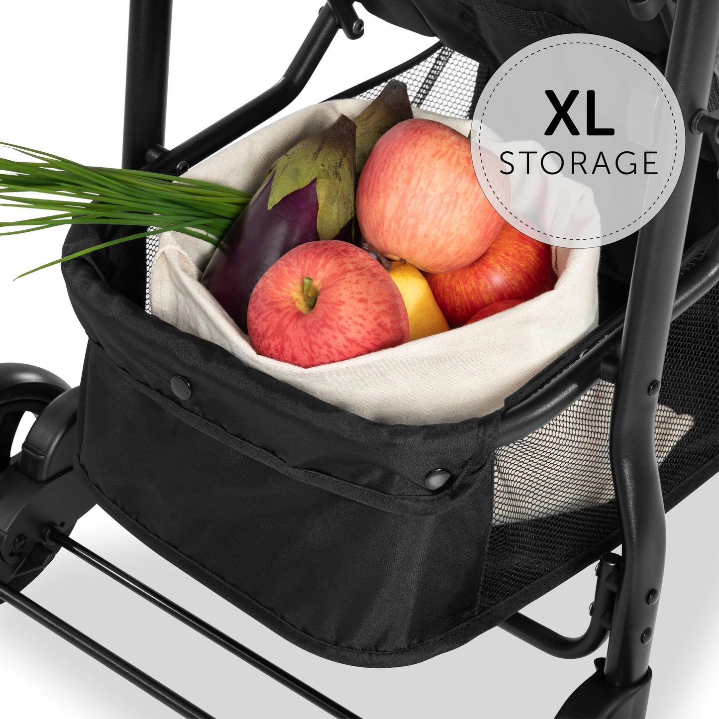 hauck Citi Neo 3 Silla de Paseo Ultraligera con 3 Ruedas, Reclinable desde Recién Nacido hasta 22 kg, Plegado Compacto, Color Gris