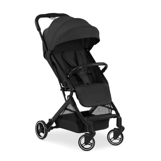 Silla de Paseo Ligera hauck Travel N Care, Ultraligera y Reclinable, desde Recién Nacido hasta 22 kg, Plegado Compacto, Suspensión y Protección Solar UV 50+, Color Negro